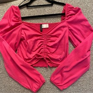 Hot Pink H&M Blouse